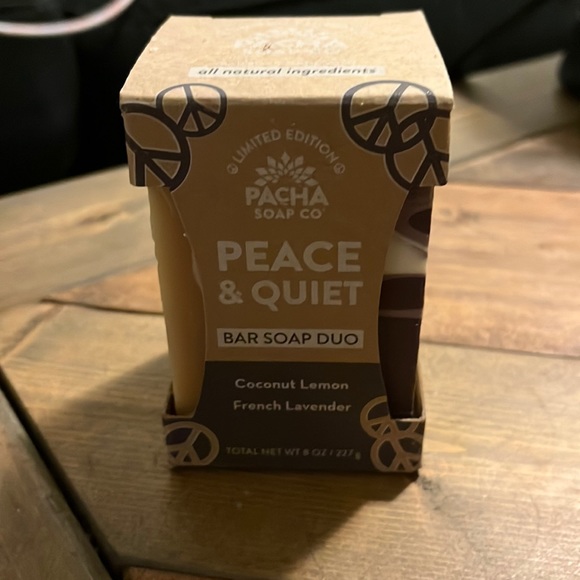 PAcHA soap bar duo set. Coconut/ lemon, French/lavender. 8oz, bundle & save♥️ - Picture 1 of 6